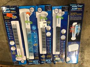 Lot of Artic Air Tower Air Cooling Evaporative Tower Customer Returns See Pictures