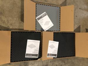 Lot of Assorted ExerciseGym Flooring Tiles  Various Models and Conditions Customer Returns See Pictures