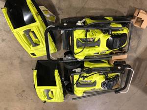 Lot of Assorted Lawn Mowers Various Models and Conditions   Customer Returns See Pictures