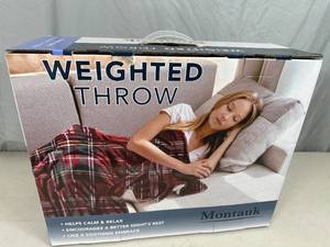 New Montauk Weighted Throw