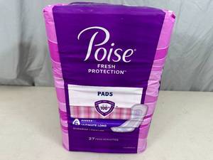 New Package of Poise Pads