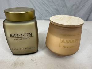2 New Designer Candles