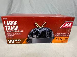 New Box of Large Trash Bags