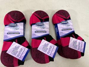 9 New Pair of Dr Scholls For Her Socks