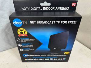 New ClearTV HDTV Digital Indoor TV Antenna