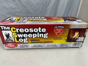 New CSL Creosote Sweeping Log  Chimney Sweping Log