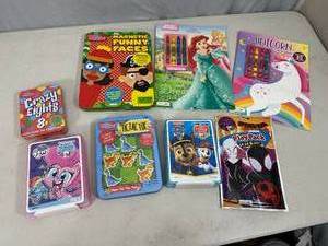 New Travel Games, Art Supplies, Toys