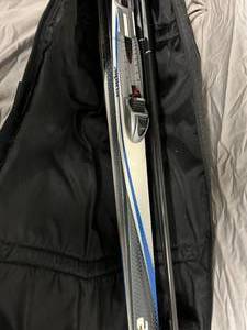 Alpina Skis and Boots with Case