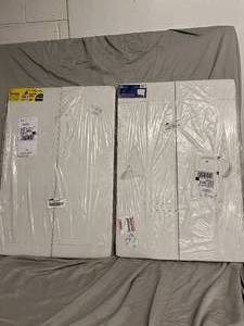 2 10 Packs of white Tri-Fold Presnetation Boards