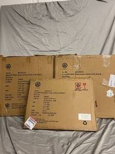 3 Cork Boards - 2 23x35in and 1 17x23in