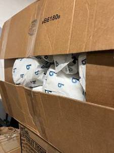 96 Individually Wrapped Rolls of Boardwalk Deluxe Toilet Tissue