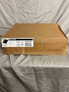 5 Americo Black Stripping Floor Pad - 14 x 20