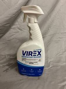 13 x 1 QT Spray Bottles of Virex Disinfectant Cleaner