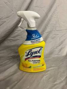 12 x 32oz Lysol All Purpose Cleaner - Lemon Scent