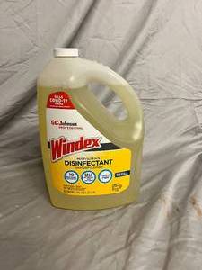 2 x Gallon Jugs of Windex Disinfectant