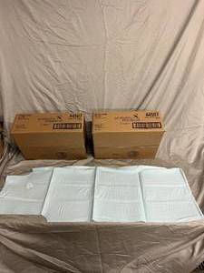 2 Packs of 50 Graham Medical Exam Gowns