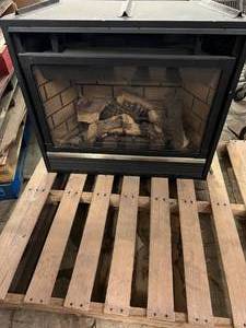 Gas Powered Fireplace