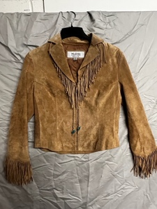 Wilson Leather Frilled Shirt - Small
