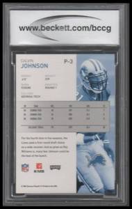 BCCG 10 2007 Playoffs Preview Calvin Johnson Rookie #P3
