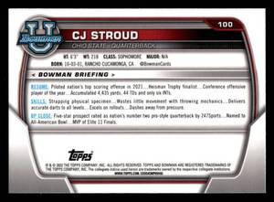2022 Bowman U Chrome CJ Stroud Rookie #100