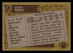 1986 Topps Andre Reed Rookie #388