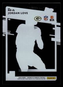 2020 Donruss Clearly Jordan Love Rookie #RR-JL