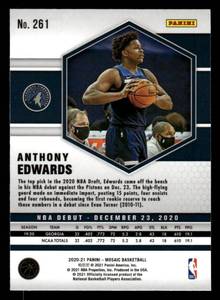 2020 Mosaic Anthony Edwards Rookie #261