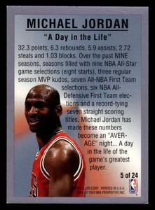 1993 Fleer NBA All-Star Insert Michael Jordan #5
