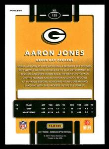 2017 Optic Lime Prizm Aaron Jones Rookie #135