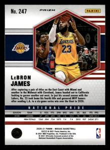2020 Mosaic Pink Camo LeBron James #247