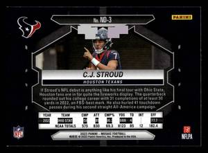 2023 Mosaic NFL Debut C.J. Stroud Rookie #3