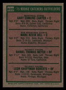1975 Topps Gary Carter Rookie #620