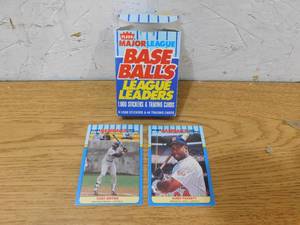 1988 Fleer League Leaders Complete Set