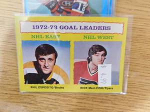 (19) 1973 Topps Hockey Cards - Full of HOFers - High Grade condition lot.