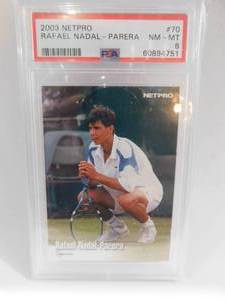 PSA 8 2003 Netpro Rafael Nadal Rookie #70