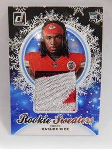 2023 Donruss Rookie Sweaters Rashee Rice Rookie Card