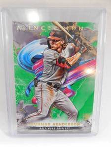 2023 Topps Inception Green Gunnar Henderson Rookie #47