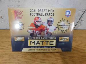 2021 Wild Card Matte All Rookie Card Edition - 1 Autograph Rookie Per Box
