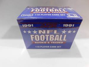 1991 Score NFL Rookie & Traded Factory Sealed Set - Loaded with Rookies