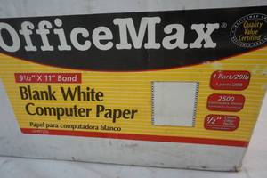 lot 45 image: Computer paper
