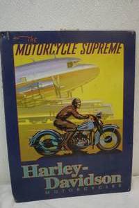lot 55 image: Harley Davidson metal sign