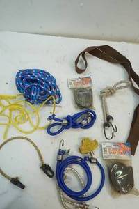 lot 116 image: Tow ropes and straps