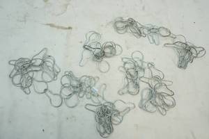 lot 152 image: metal clip holders