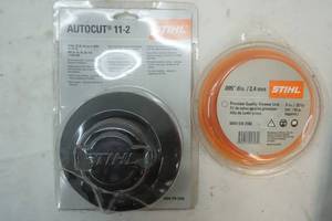 lot 168 image: Stihl trimmer head, trimmer line