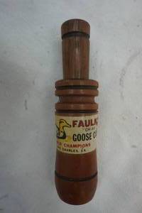 lot 177 image: Faulks goose call