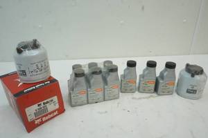 lot 185 image: stihl 2 cycle engine oil , bobcat filters