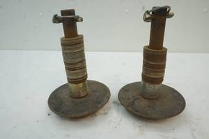 lot 215 image: Snow plow shoe foot assemblies