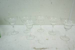lot 249 image: Margarita glasses