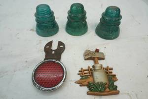 lot 251 image: Telephone insulators