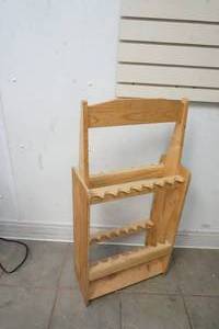 lot 349 image: Homemade Fishing Rod Holder